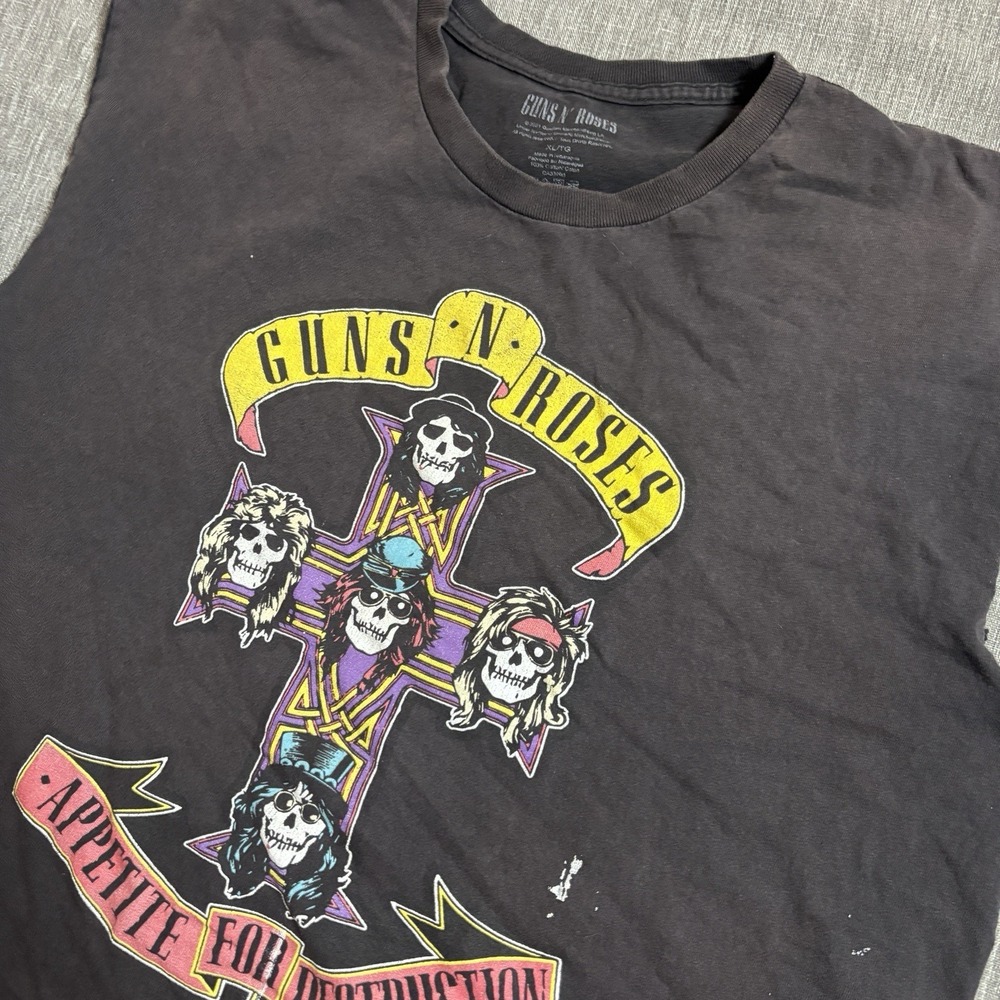 Guns N' Roses black tank top - XL - Picture 2 of 6